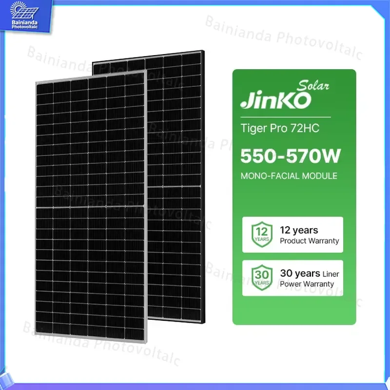 Фото Солнечная панель 9BB 12BB Half-Cut 555W 560W 570W, фотоэлектрический модуль, высокоэффективная монокристаллическая PERC солнечная панель для крыш и №2