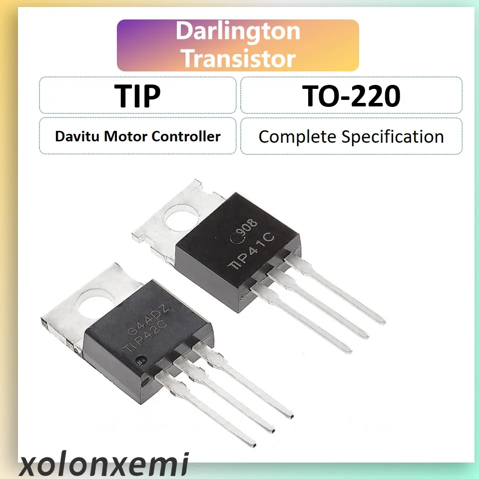 Триодный Мощный транзистор Дарлингтона DIP TIP122 TIP127 TIP142T TIP31C TIP32C TIP41C TIP42CTU TIP TO220