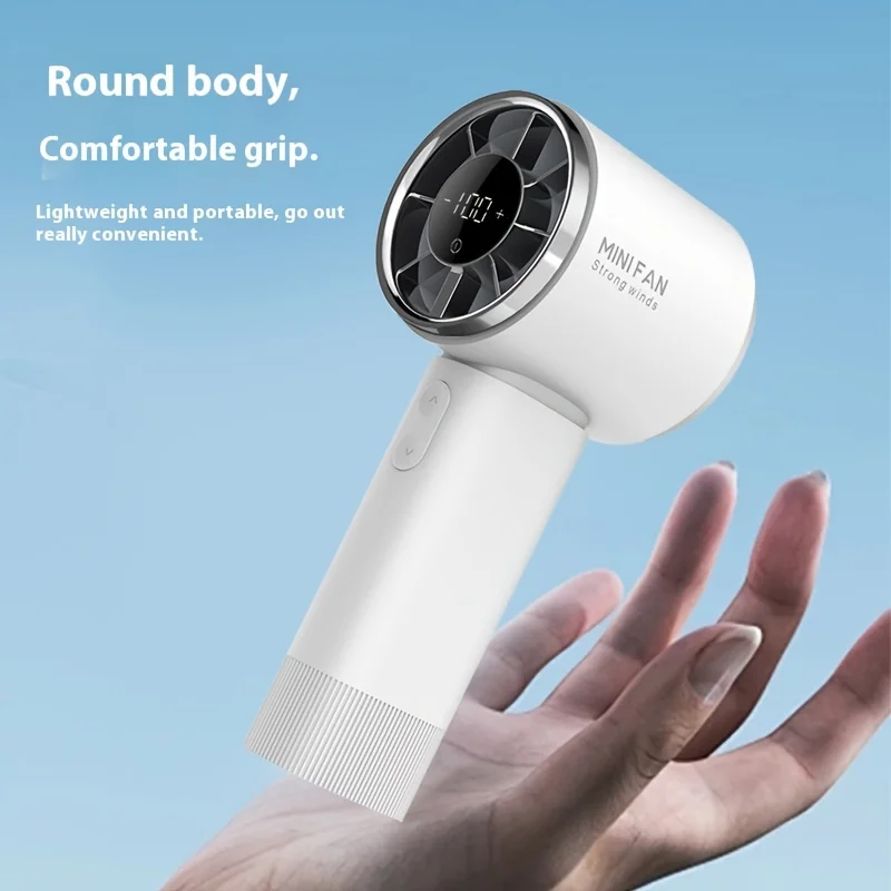 Портативный перезаряжаемый карманный вентилятор 1 шт. 3600 мАч портативный