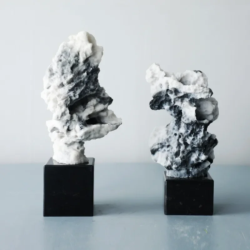 Скульптура из кораллового камня имитация мрамора нестандартные украшения