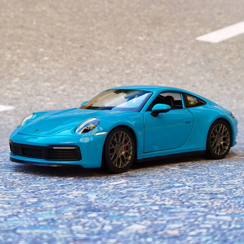 

1:24 Porsches 911 Carrera 4S Coupe модель спортивного автомобиля из сплава имитация литых бриллиантов модель автомобиля коллекция детских игрушек подаро...