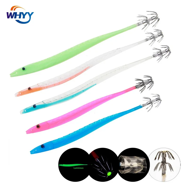 WHYY приманка для рыбной ловли блесна плавающая пластиковая светящаяся соленой