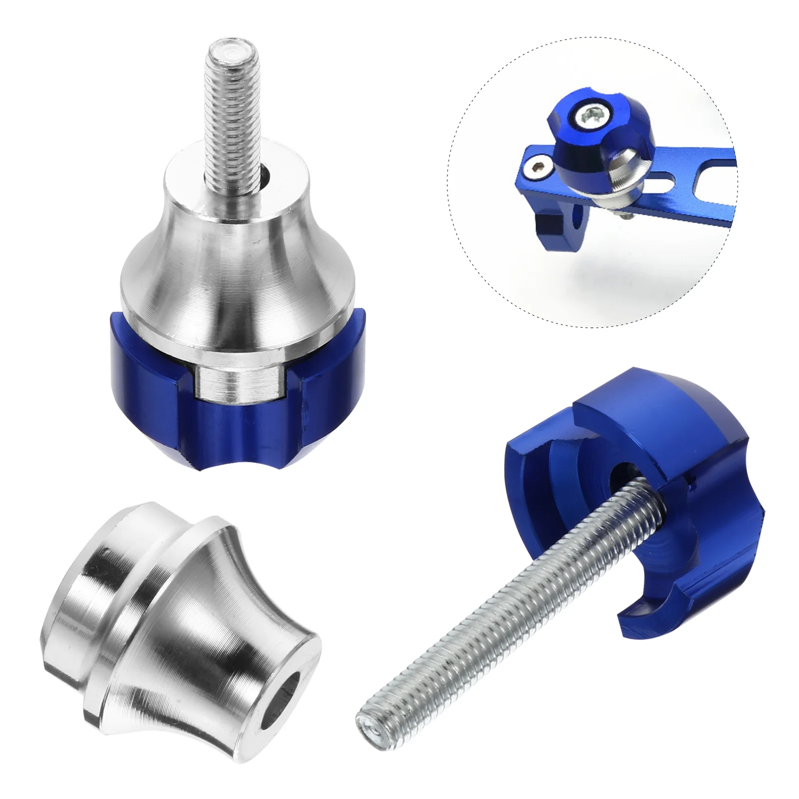 

1 Pair License Screw Practical Screws Motorcycle Accessories License Plate Screw
