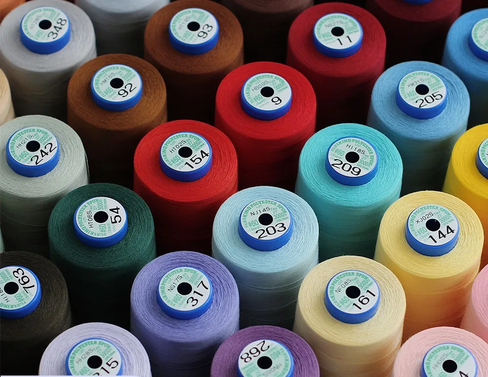 1 шт., Полиэстеровая швейная нить fujix King spun для ручного/машинного шитья, 3000 метров