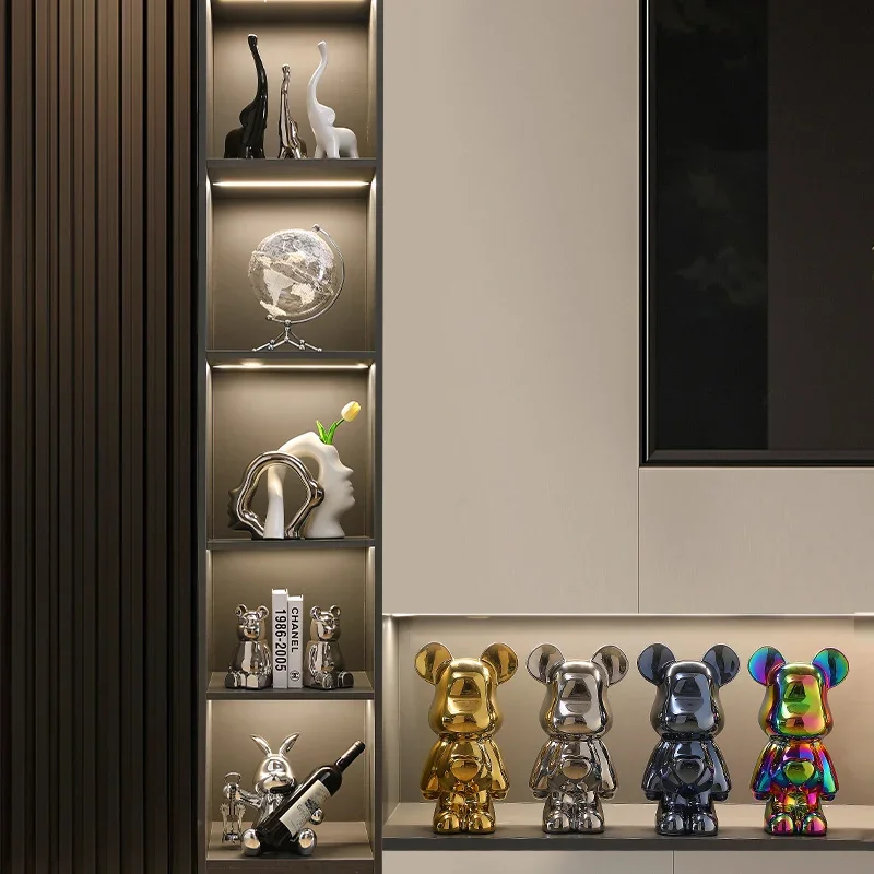 Простое и роскошное украшение стойка для красного вина стеллаж хранения в