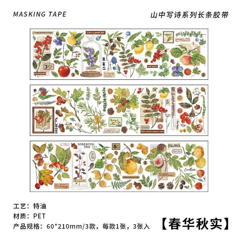 

Набор наклеек с цветами Gimue