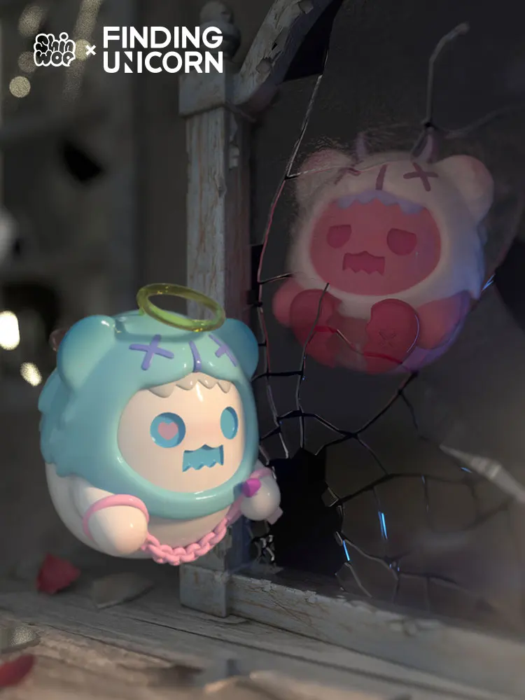 Загадочная коробка Shinwoo, фигурка героя мультфильма «ищем Единорога», «Любовь и смерть»