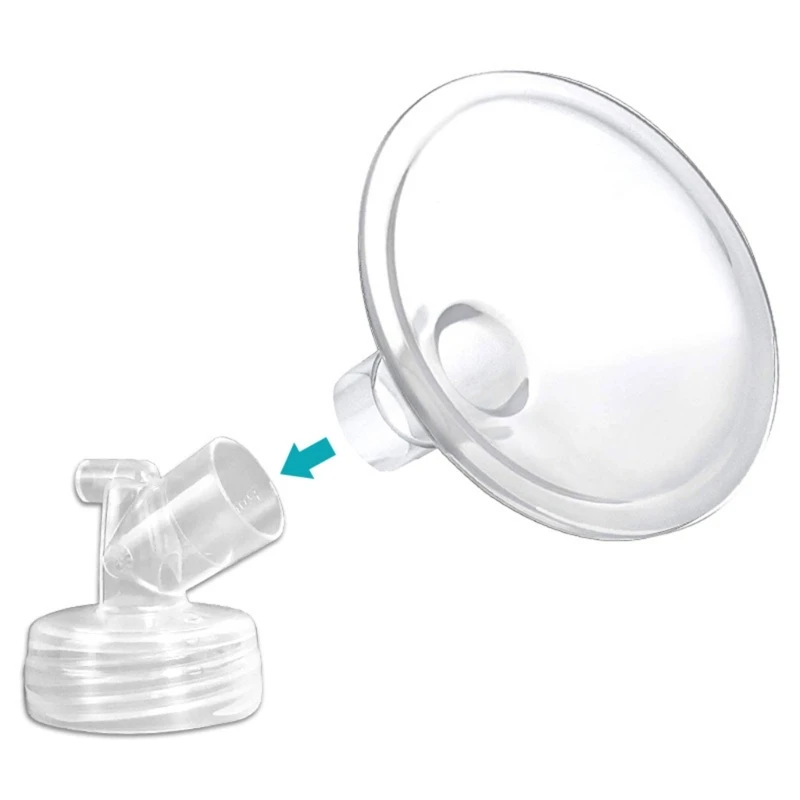 

1 Pc 19/21mm Funnel Inserts for Breast Pump Horn Diameter Converter Wearable Breast Pump Diameter Reduction Horn Cover