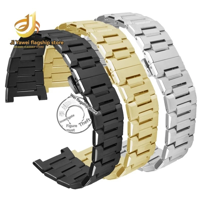 Ремешок для часов из нержавеющей стали для Renault radone Gemini, 8840129, 8840119, 8840139, металлический браслет, цепочка для часов, резиновый ремешок для часов с вырезом (art.: 3920c90d2be98) - 3920c90d2be98
