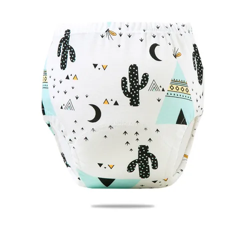 6-слойные многоразовые хлопковые детские тренировочные штаны, шорты для младенцев, нижнее белье, тканевые подгузники для младенцев, трусики для смены пеленок