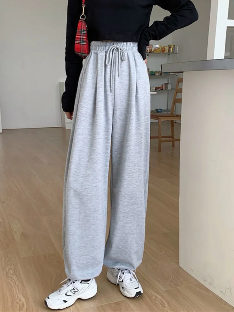 

Hot sell sexy pants,Gray Sweatpants for Women Autumn New Baggy Fashion Oversize Sports Pants Balck Trousers Female Joggers Stree