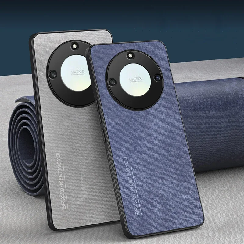 Кожаный чехол для телефона Honor X9a X9b Xonor X 9A 9B