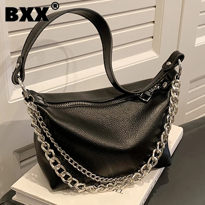 

[BXX] Popular Design PU Leather Handbag For Women 2023 New Fashion Versatile Crossbody Shoulder Bag Female Vacation Bags 8AB630