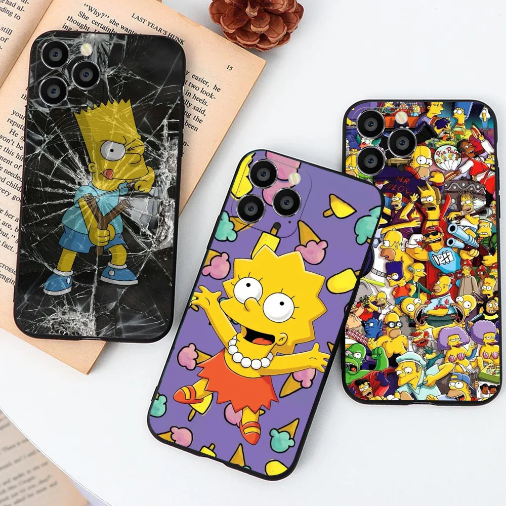 Матовый черный чехол для Realme C25 8 8i 9 9i 10 11 12 13 Pro Plus KD-73 The S-S-impsons
