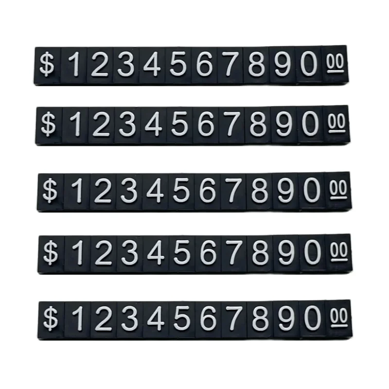 

Комплект комбинированных ценников 5 шт