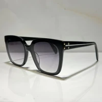 sunglasses for men women summer style anti ultraviolet retro plate rectangle full frame random box