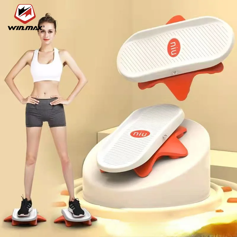 

Winmax разрез до талии Plate, двойная педаль, стабильное дисковое массажное оборудование для похудения, тренажерного зала, фитнеса