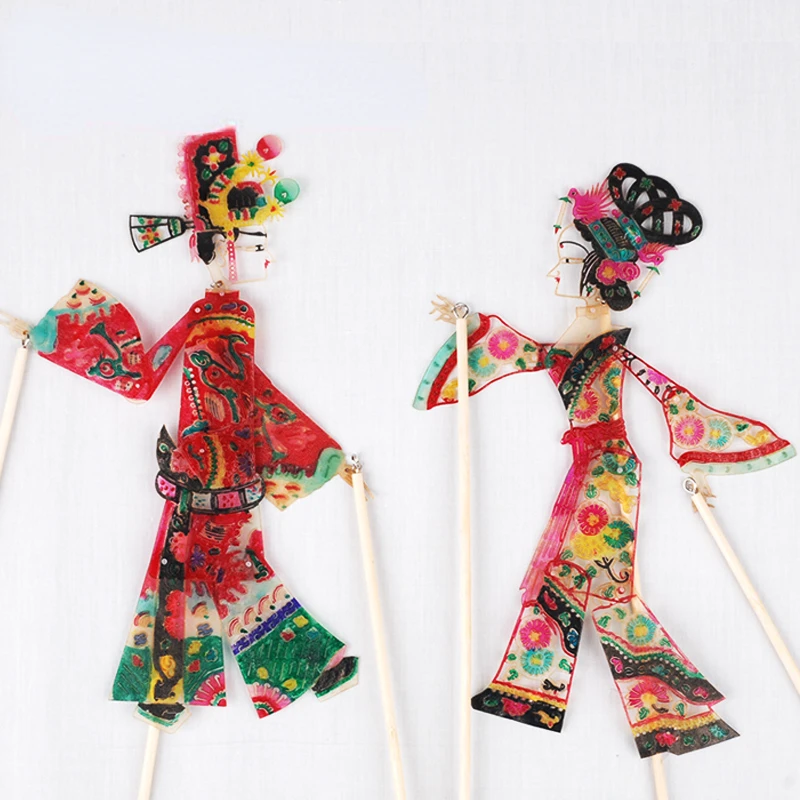

Shadow play crafts dynamic shadow play with operating lever handicrafts China special gifts for children.