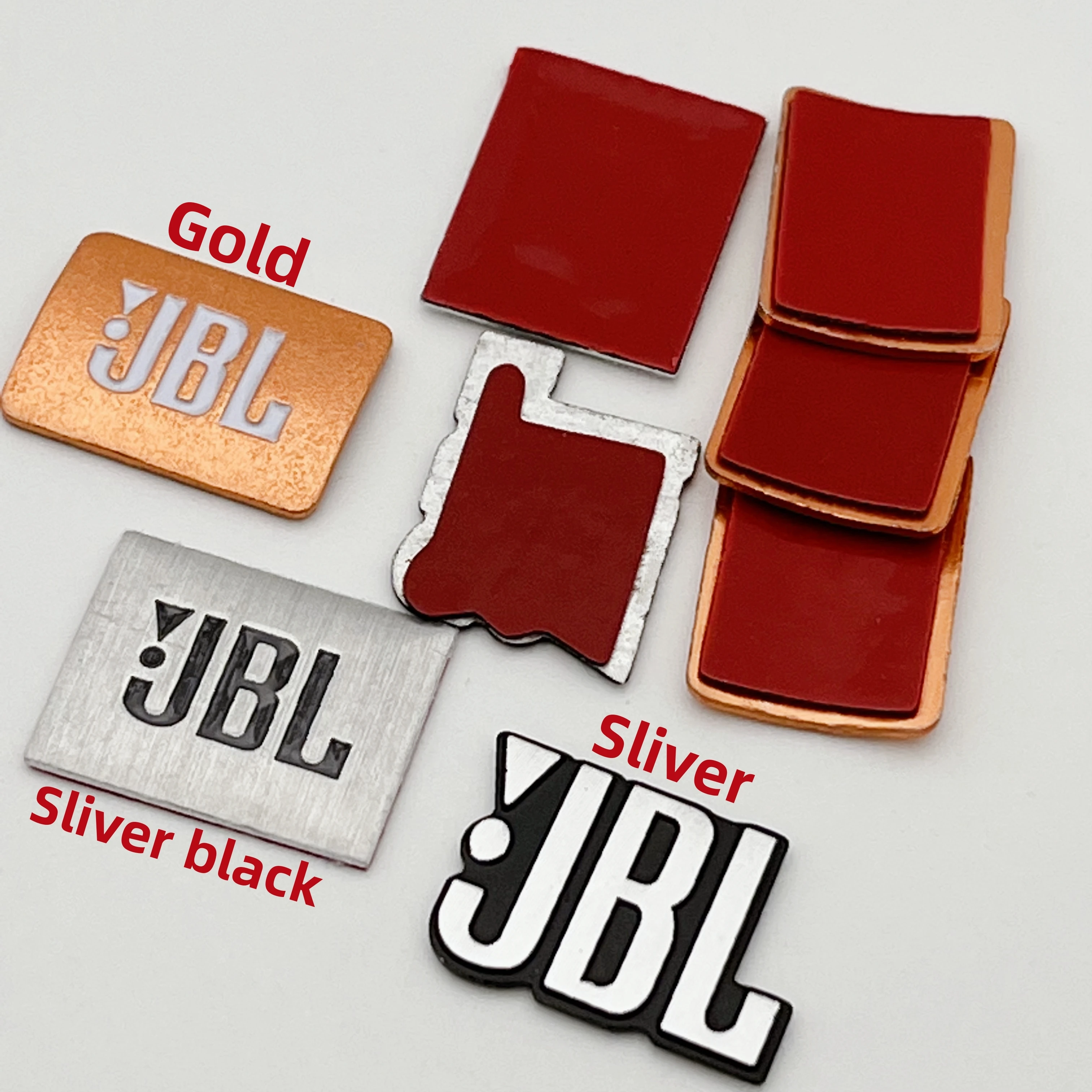 

5pcs/10pcs 3D Metal Aluminum Alloy JBL Car Hi-Fi Speaker Audio Badge Emblem Stickers Decal Styling Logo Decoration Accessories