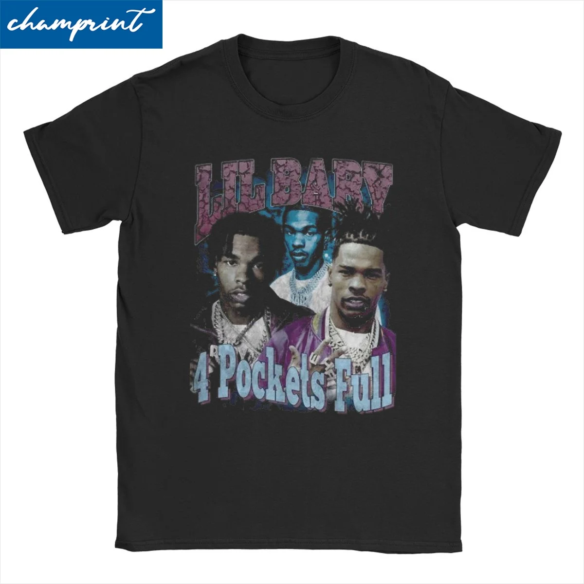 

Men Women Lil Baby Rap T Shirt Rapper 90s 100% Cotton Tops Vintage Short Sleeve O Neck Tee Shirt Gift Idea T-Shirts