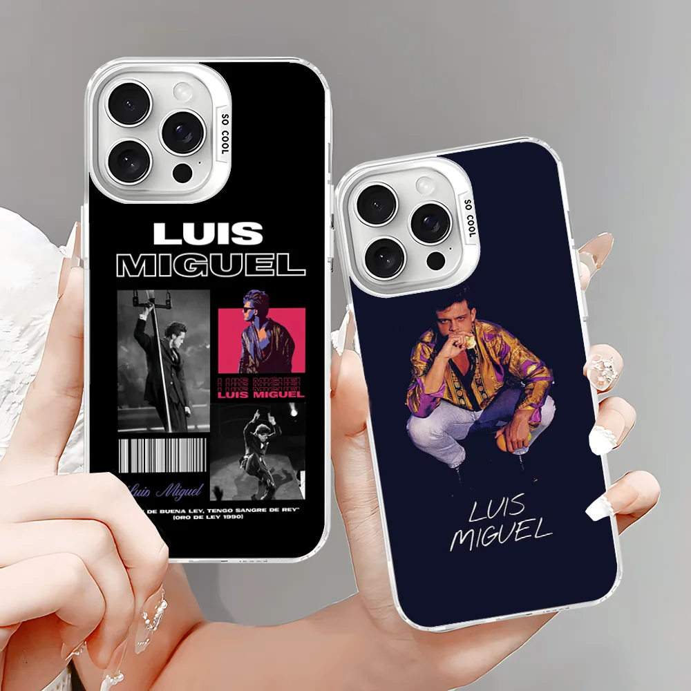 Чехол для телефона L-Luis M-Miguel Singer iPhone 16 15 14 13 12 11 Pro Max X XR XSMAX 8 7 Plus матовая