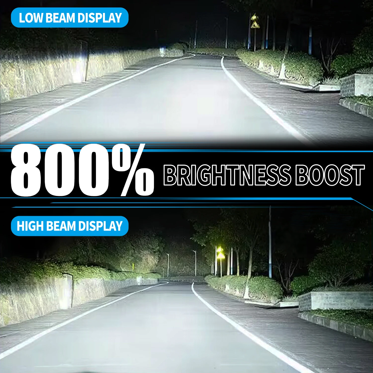 H4 H7 H11 LED 7035 CPS CANBUS Лампа 680 Вт Высокая мощность 9005 HB3 9006 HB4 H8 H9 9012 HIR2 Автомобильная