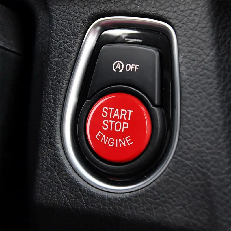 

1Set Auto Steering Wheel M1 M2 Mode Button Start Engine Switch Button for B-MW 1/2/3/4/5/6 Series X5 X6 F15 F16 M Sport
