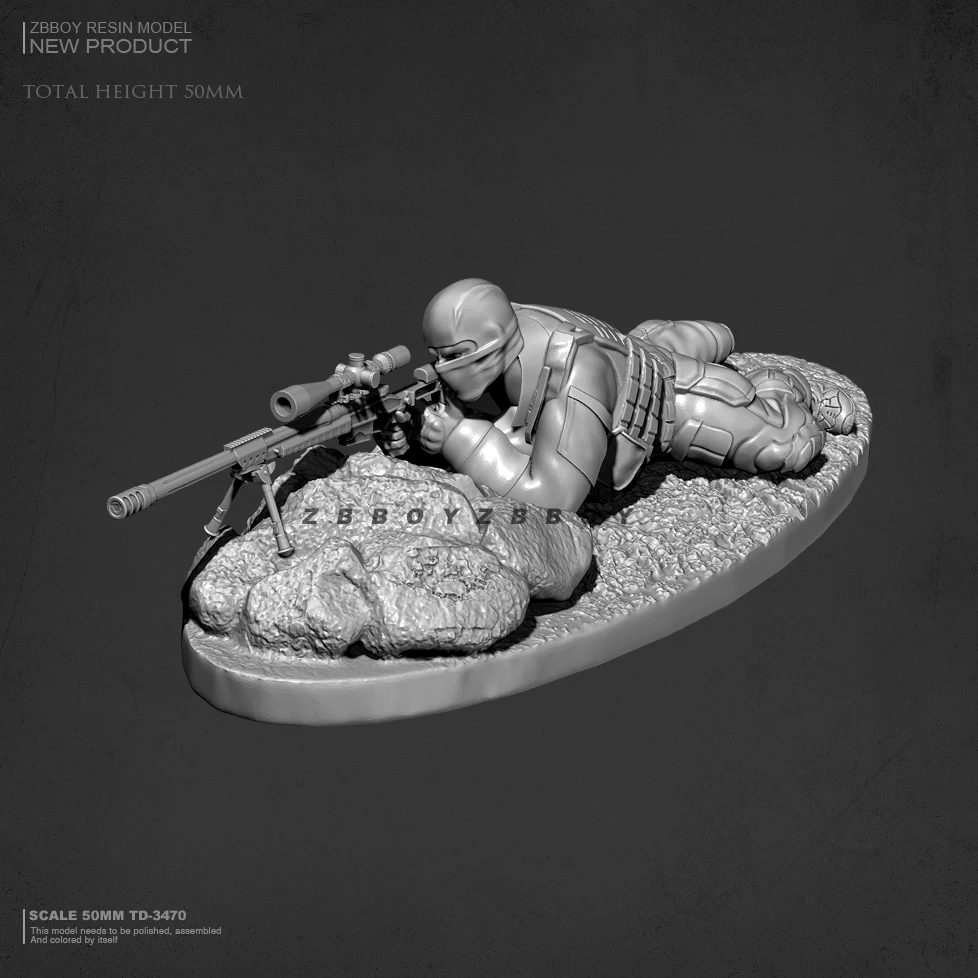 

50 мм смола солдат модели наборы Фигурки игрушки DIY самособранные Фотоэлементы
