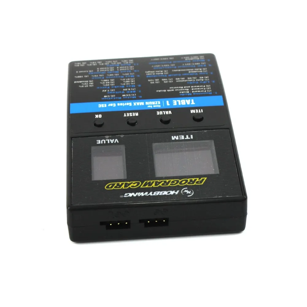 HOBBYWING 3 в 1 светодиодная программная карта ESC для автомобиля серии XERUN EZRUN