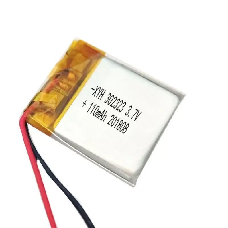 

2023NEW 3.7V 110mAh 302323 032323 PLIB polymer lithium ion Li-ion battery for blue tooth,GPS,