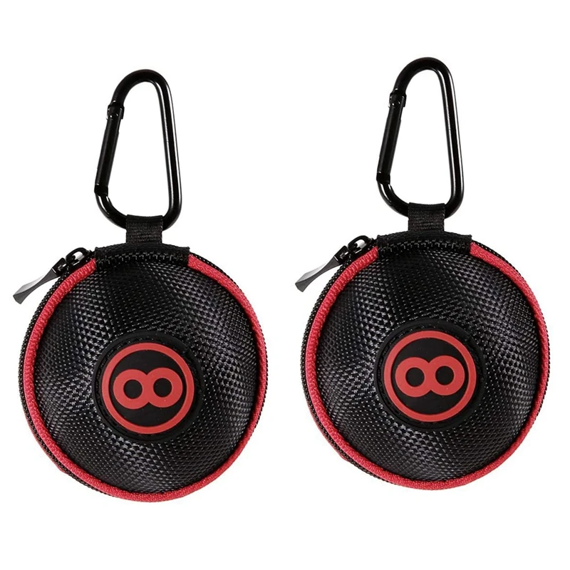 

TOP 2X Clip-On Cue Ball Case,Cue Ball Bag For Attaching Cue Balls,Pool Balls,Billiard Balls