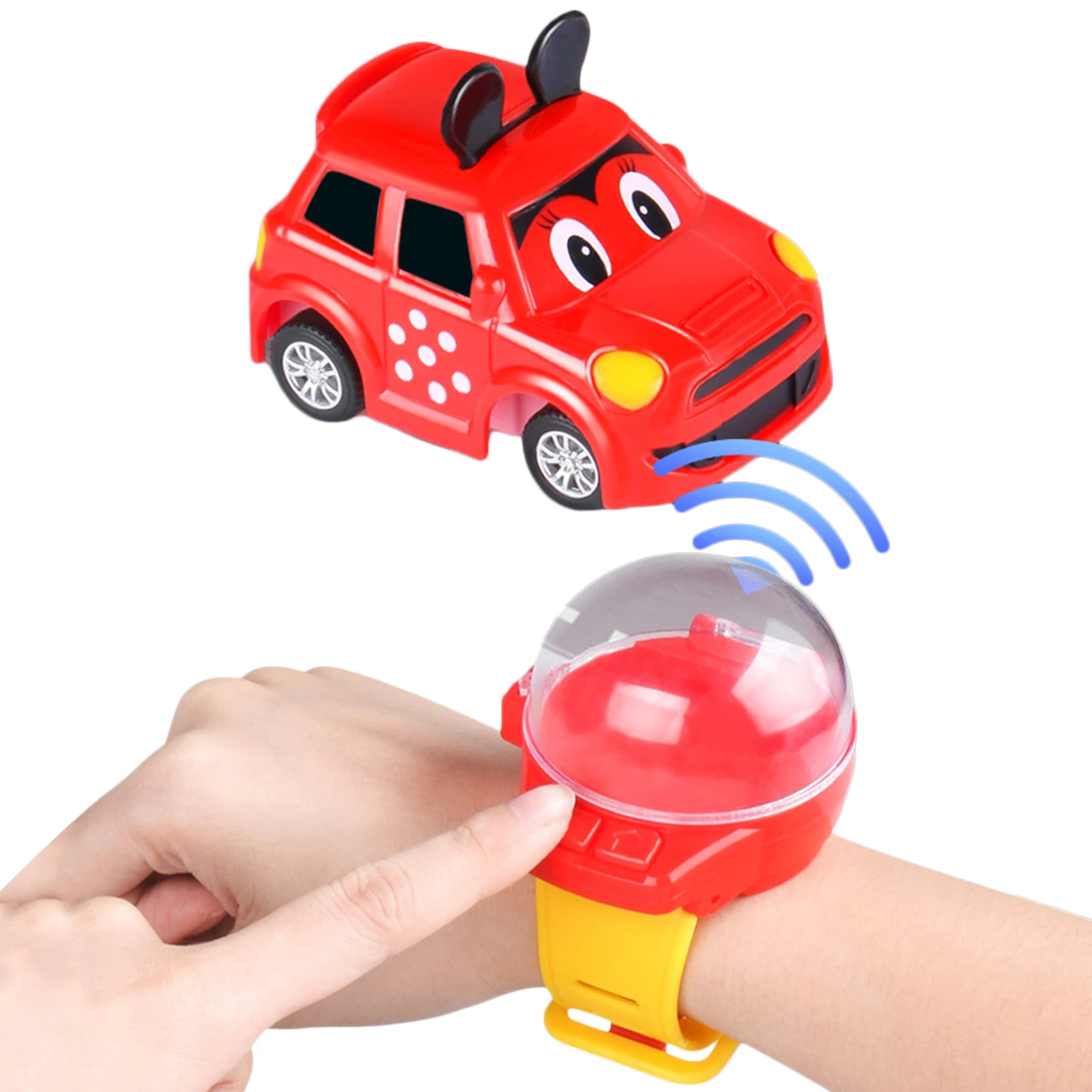 

Remote Control Car Watch Toy Electric Remote Control Toys USB Charging Cartoon Rc Car Toys Smooth Car Boys And Girls Toy