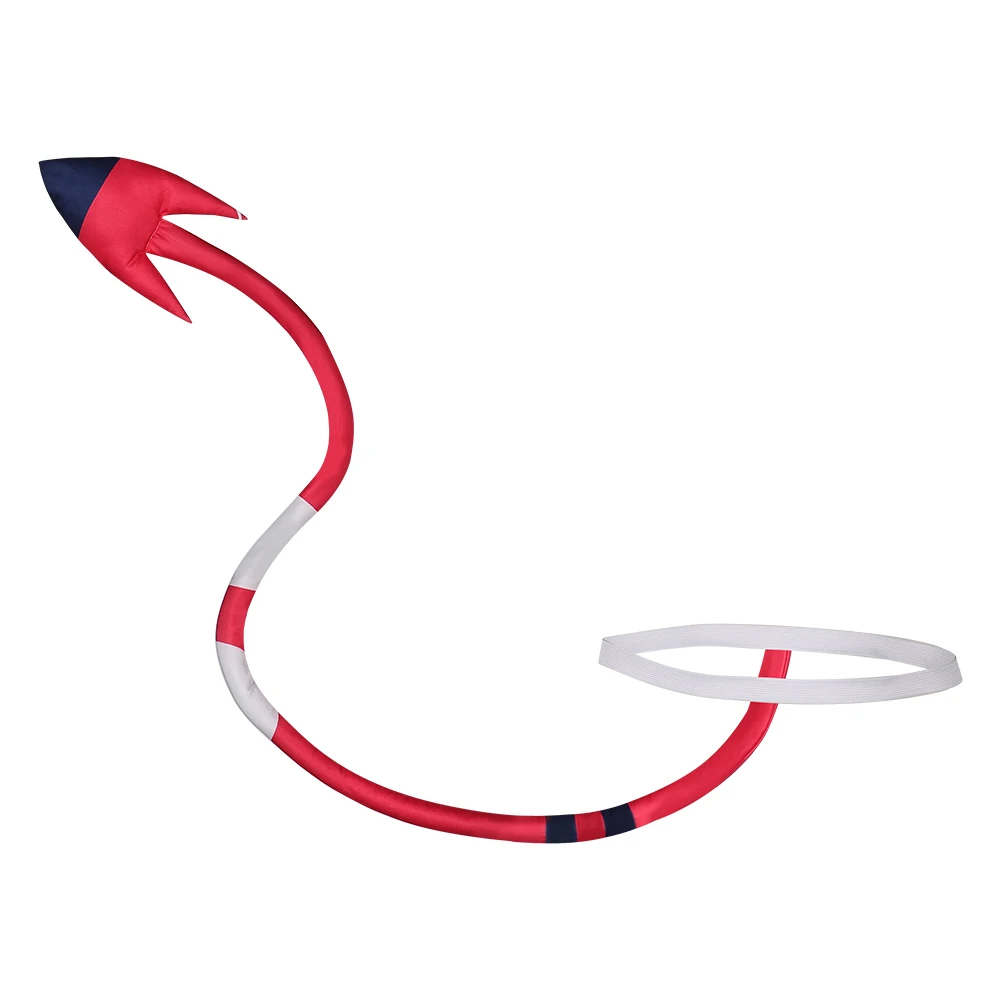 Blitzo Moxxie Millie Tail Мультфильм Helluva Косплей босса косплей костюм аксессуары реквизит