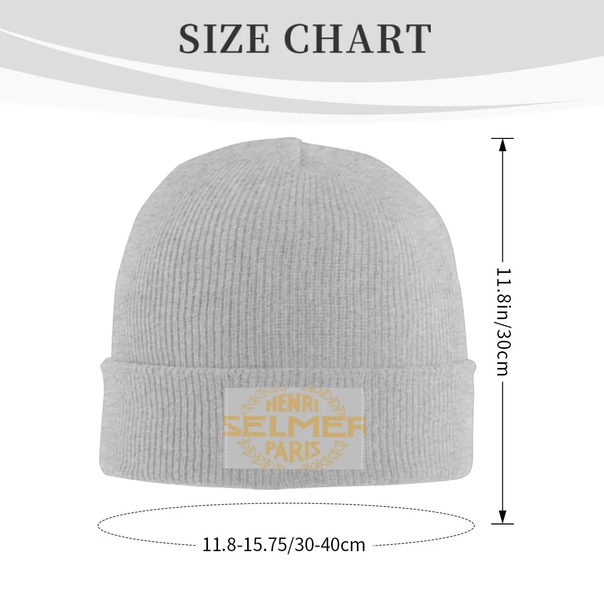 Анри Селмер Париж Модная вязаная шапка Кепка Теплые пуловеры Красивый подарок