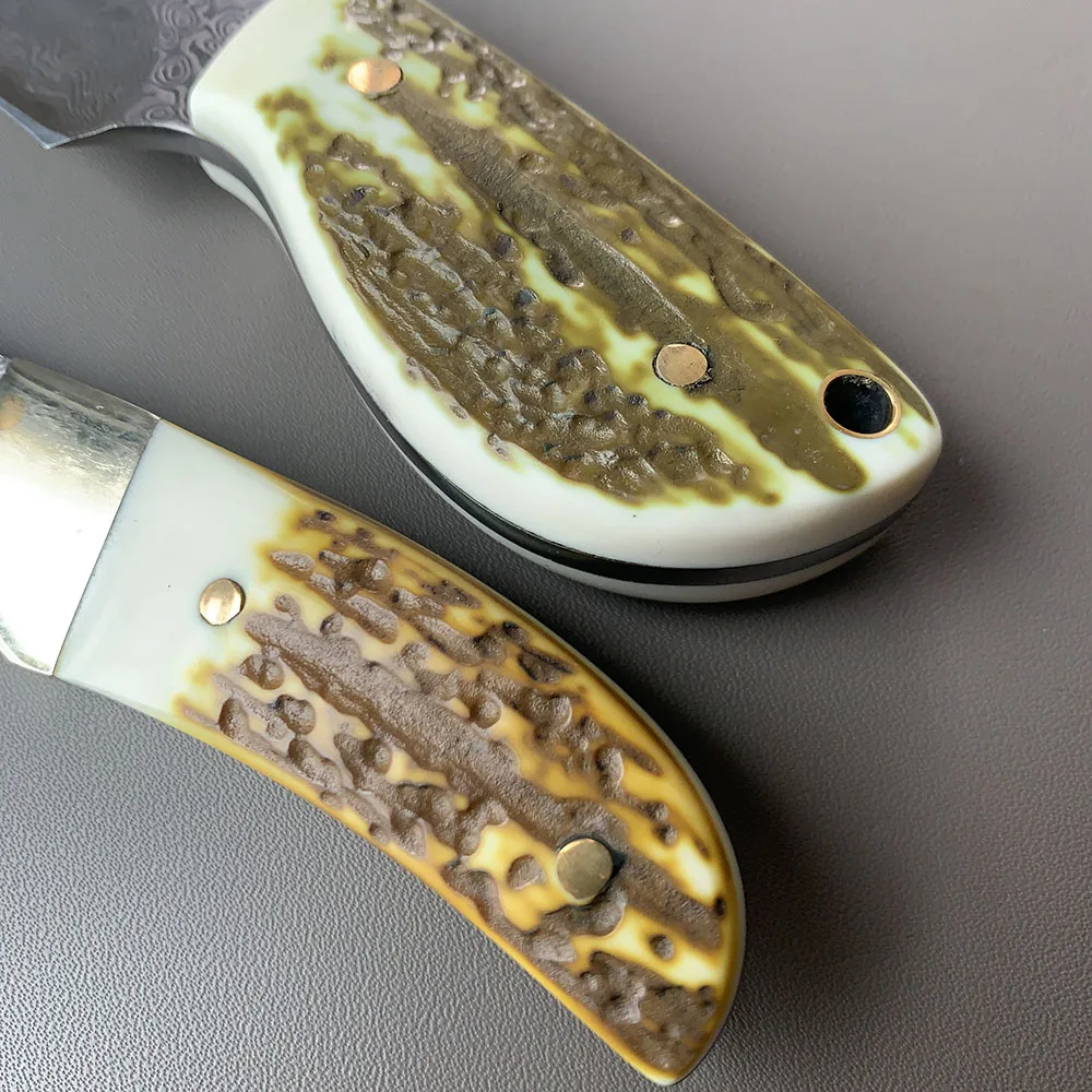 Мини-нож с фиксированным лезвием EDC