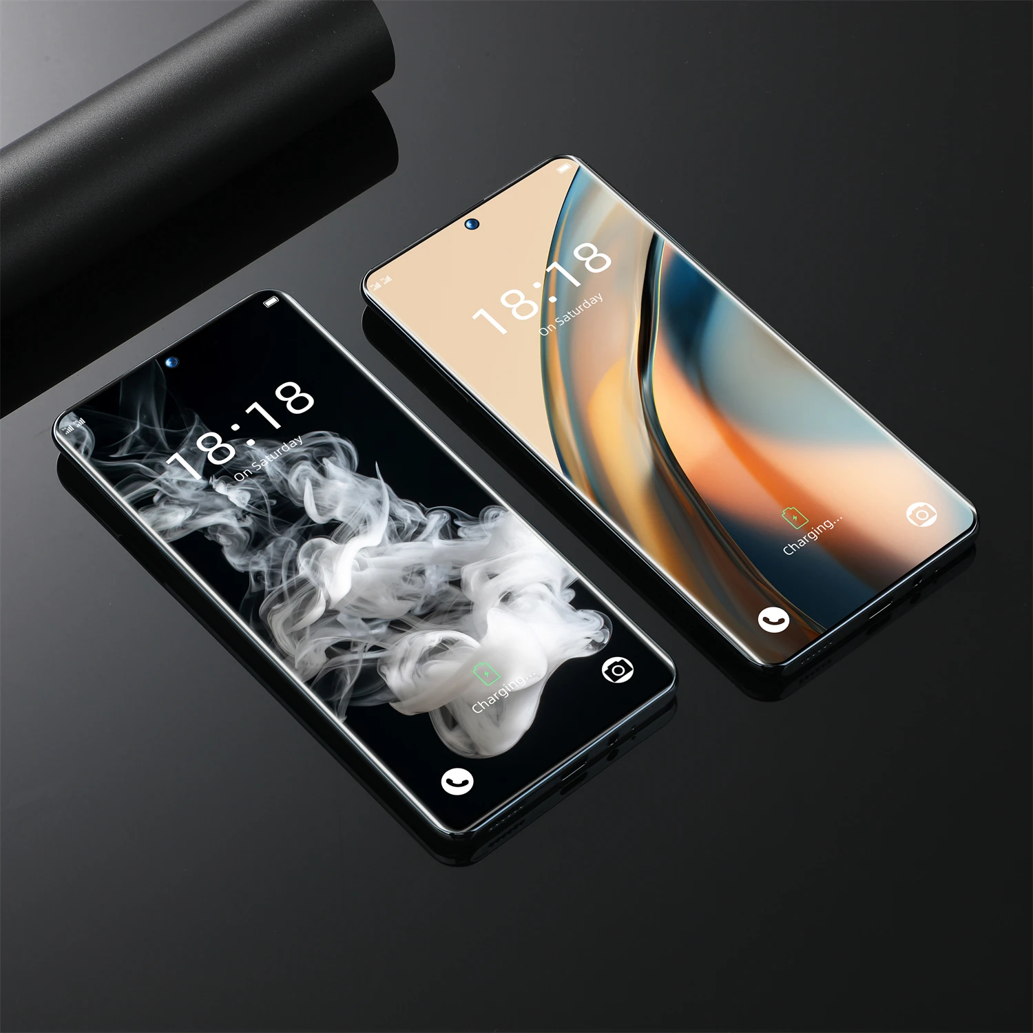 7 3 inch mix4 smartphone 5g 16gb1tb 7200mah 72mp camera unlocked mobile phones telefon game celulares cellphones qualcomm 888 free global shipping