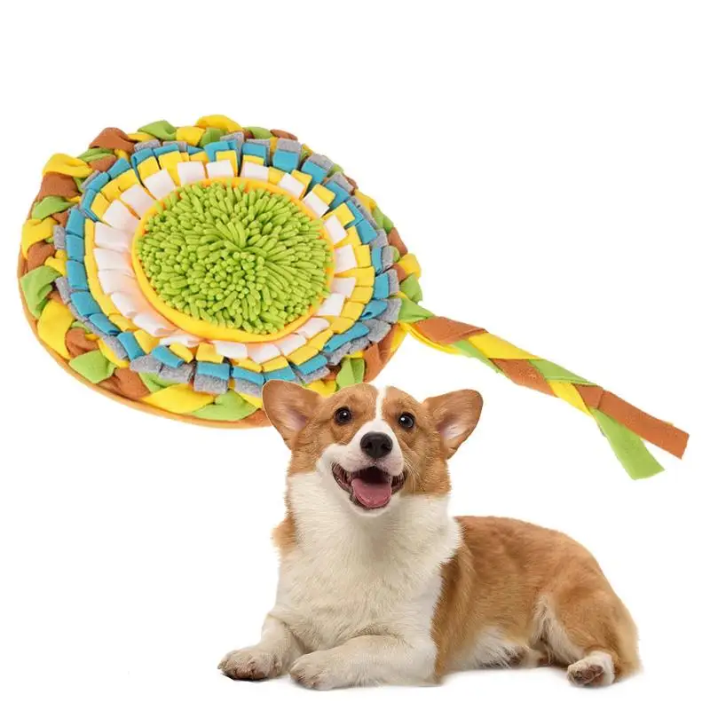 

Pet For Dogs Pet Snuffle Toy Interactive Dog Toys For Boredom Dog Enrichment Toys For Puppy Dog Food Mat Crinkle Toy