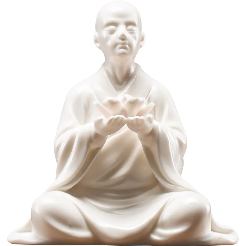 Zen статуя монаха Будды украшения креативное украшение для дома гостиной