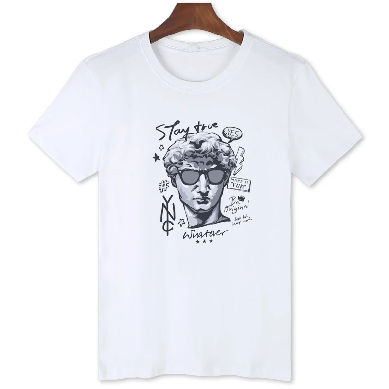 

Famous Art Funny T-shirt Original Brand Summer Short Sleeve Clothing Men Casual Tshirt Cool Top Tees B025