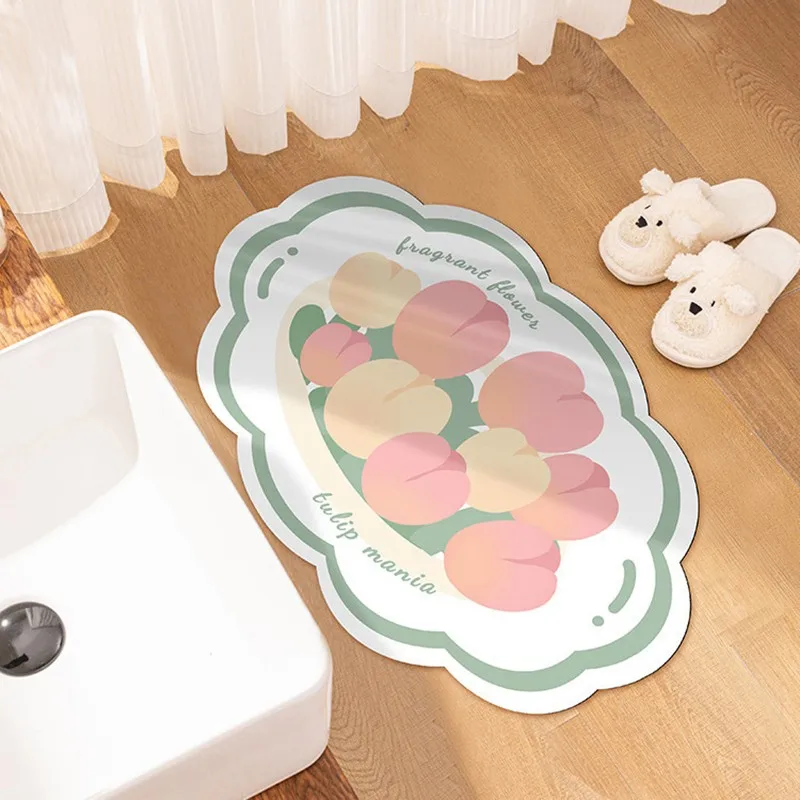 

Коврик для ног Reese, антискользящий, абсорбирующий, Быстросохнущий