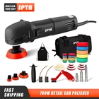 Полировальная машинка SPTA 3-дюймовая, миниатюрная, автомобильная полировальная машинка для дома, для самостоятельной сборки, с 29 шт., автомобильная полировальная Подушка наборов