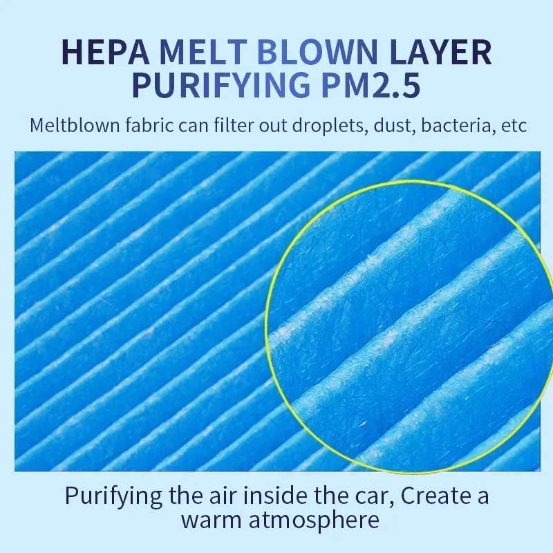 PM2.5 Воздушный салонный фильтр HEPA для MG 5 Saloon 2020-2024 2021 Roewe i5 MG5 i6 Plus 1.6 L 2018-2024 2019