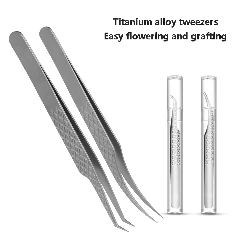 Eyelashes Tweezers Professional Seamless Bite High Quality High Precision Tweezers for False Lashes Extensions Pinca