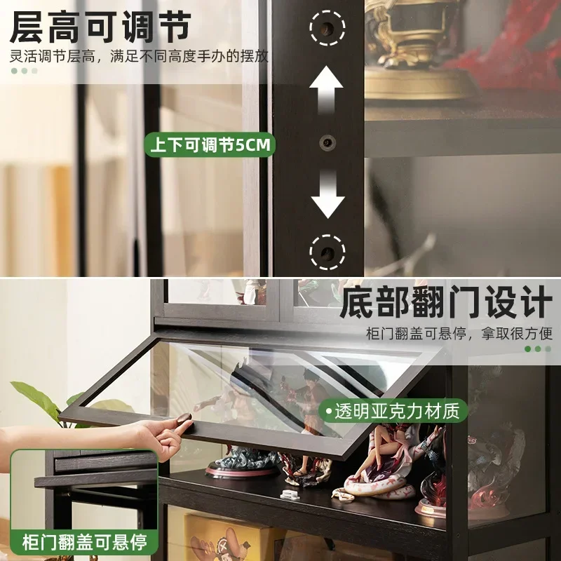 Шкафы для гостиной органайзеры мебели контейнер хранения витрина ручной работы