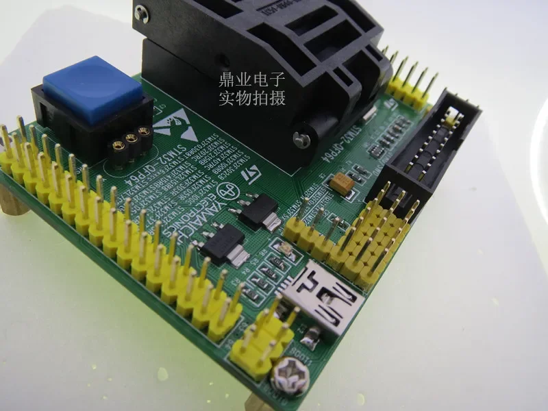LQFP64 STM32 Гнездо для проживания позолота сиденье тестирования микросхем
