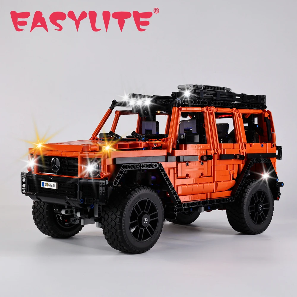 EASYLITE Φ набор для Mercedes-Benz G 500 PROFESSIONAL Line 42177 строительных блоков лампа игрушки