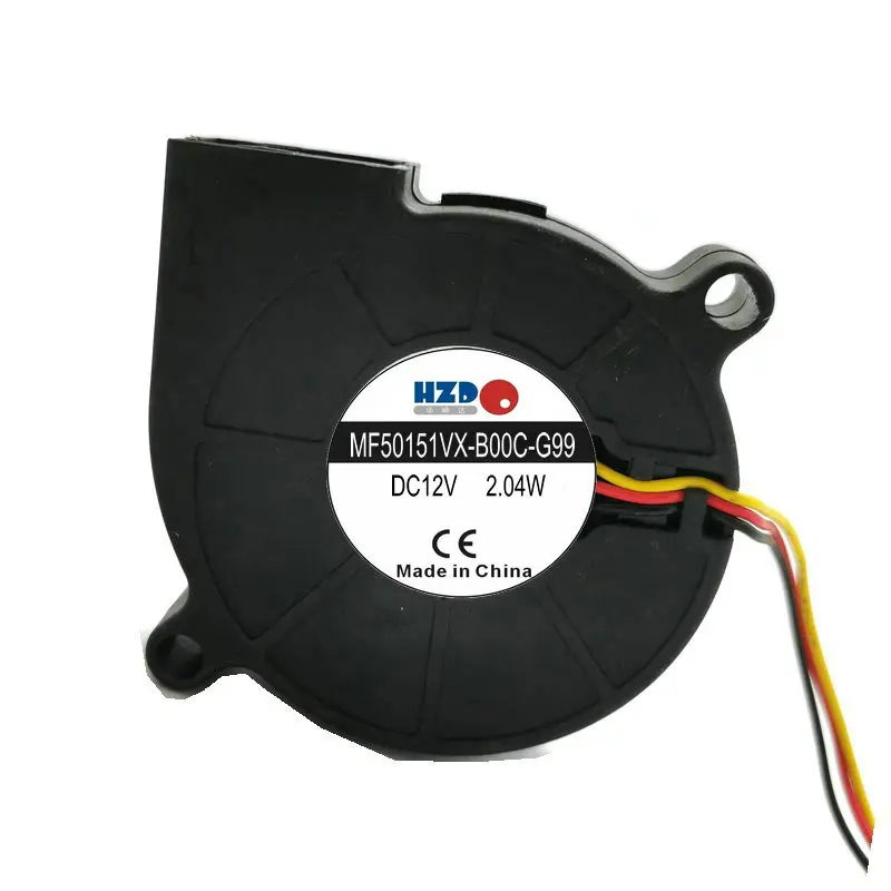 

5cm 5015 12v MF50151VX-B00C-A99 MF50151VX-B00C-G99 blower cooling fan laptop heat skin