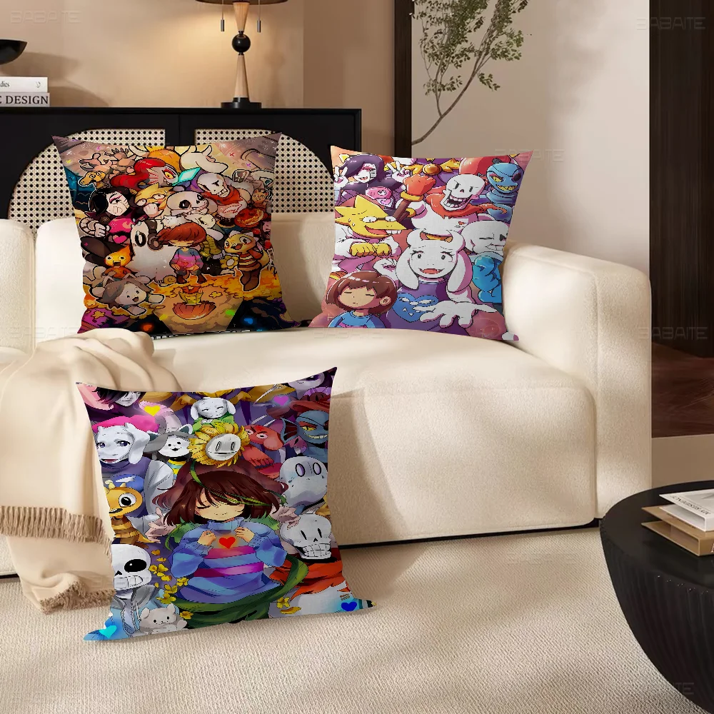 Аниме дизайн игры Undertale наволочка декоративная подушка диван домашний декор