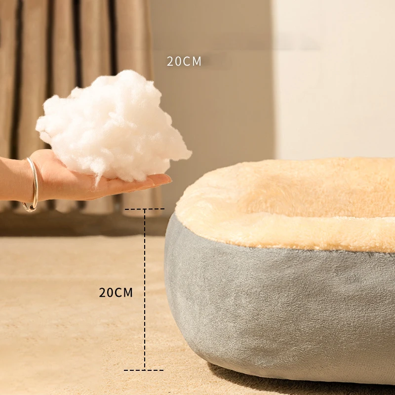 Зимняя теплая питомник для кошек четырехсезонный универсальный овальный уютный