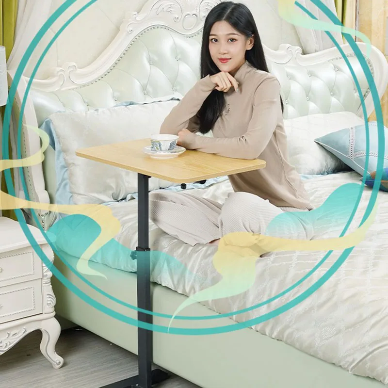 Роскошные столы для ленивых людей рабочие деревянные учебы мобильные подъемные